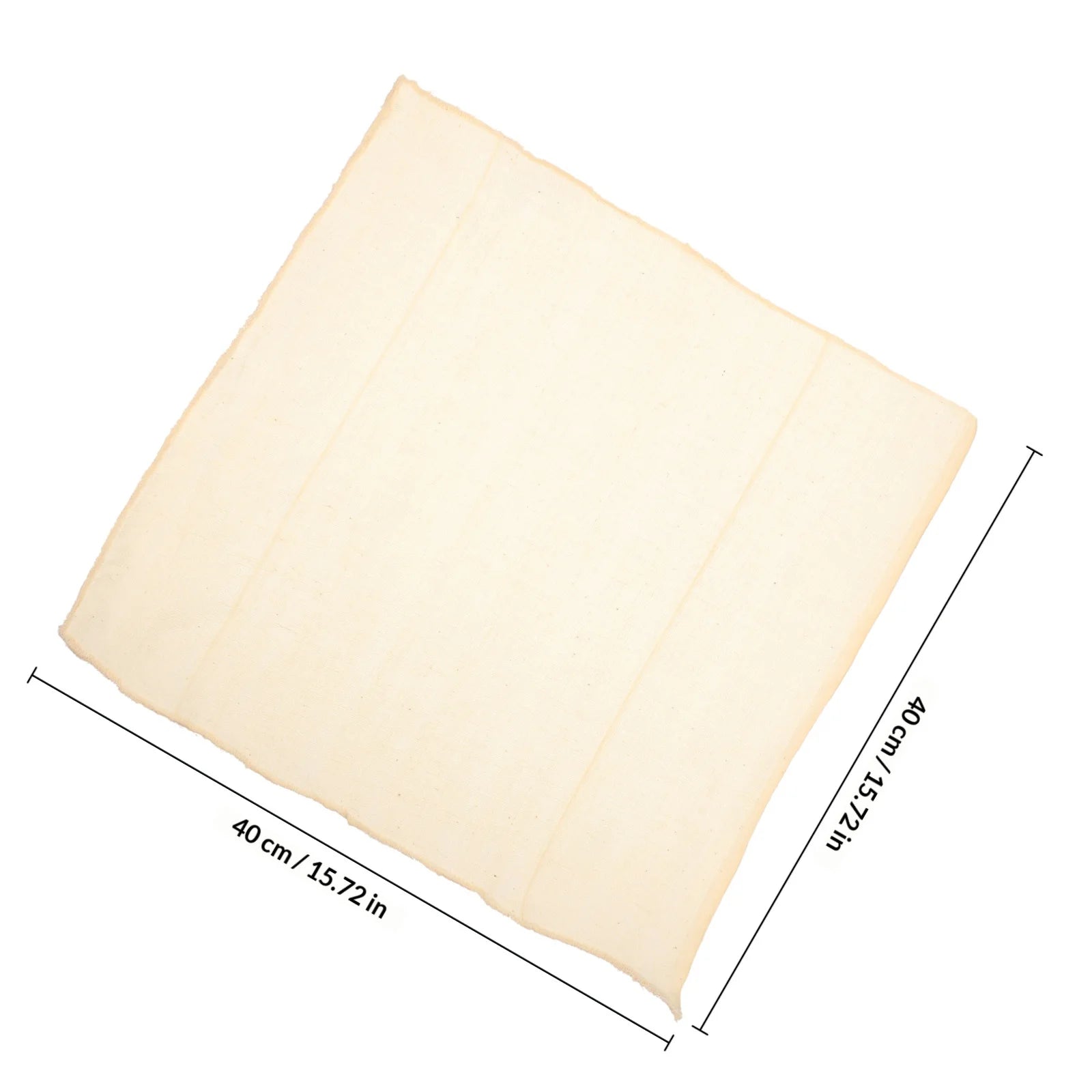 5Pcs Pure Cotton Gauze Fabric High-Quality Reusable Muslin for Cheese Yogurt Tofu Making Straining Sauces Soups Almond Milk